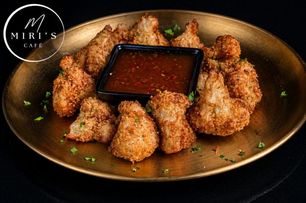 Kosher Crispy Cauliflower Miami Beach Miris Cafe