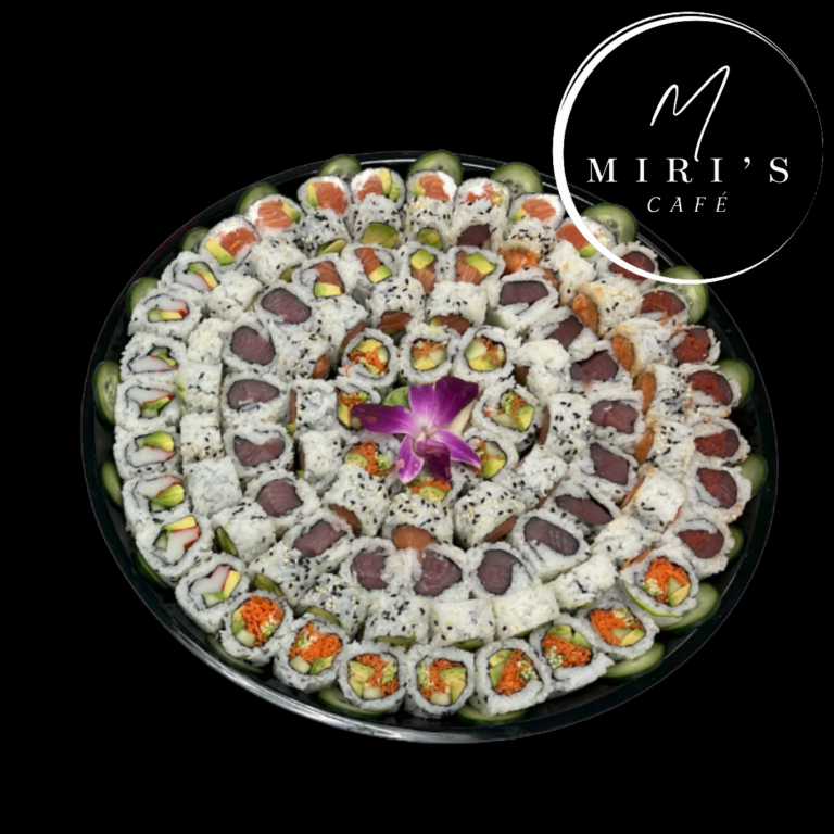 Sushi Basic Platter – 12 Rolls, 96 pcs