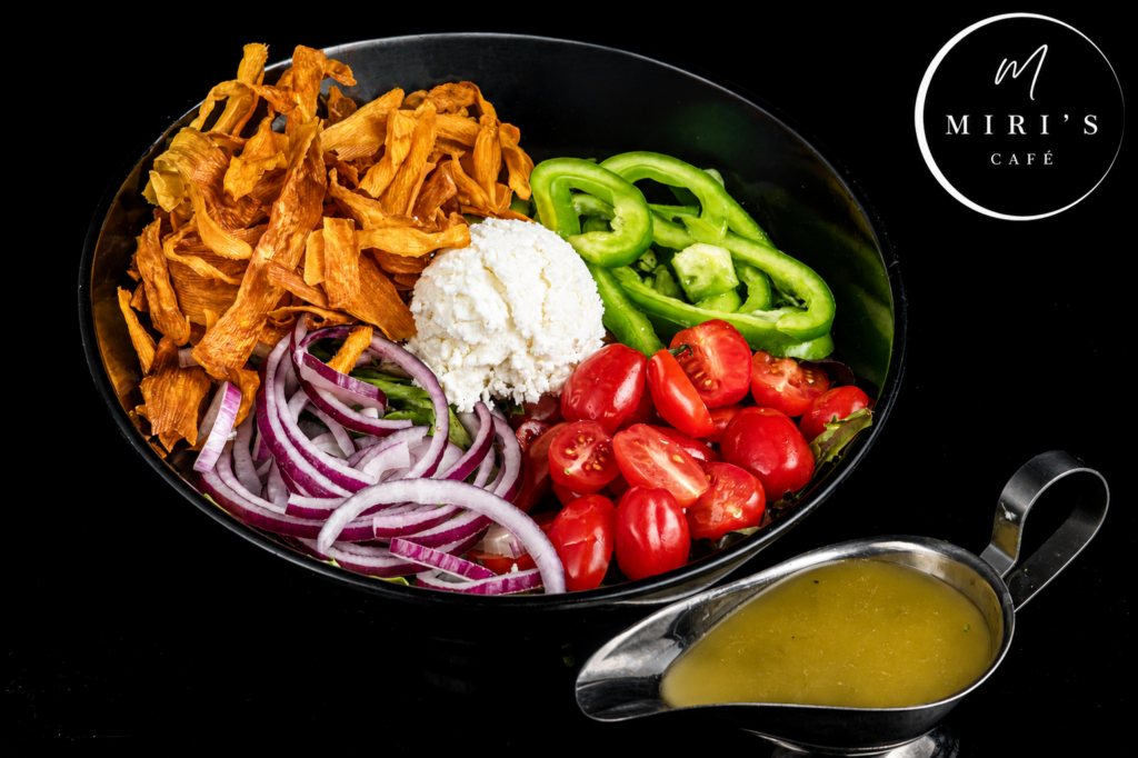 Miris Cafe Sweet Potato Crunch Salad Kosher Miami Beach