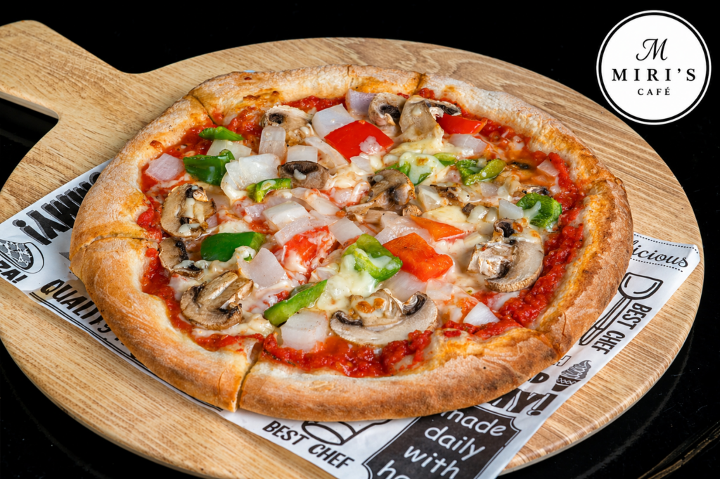 16 Inch Pesto Pizza Kosher Pizza Miami Beach Miris Cafe Restaurant